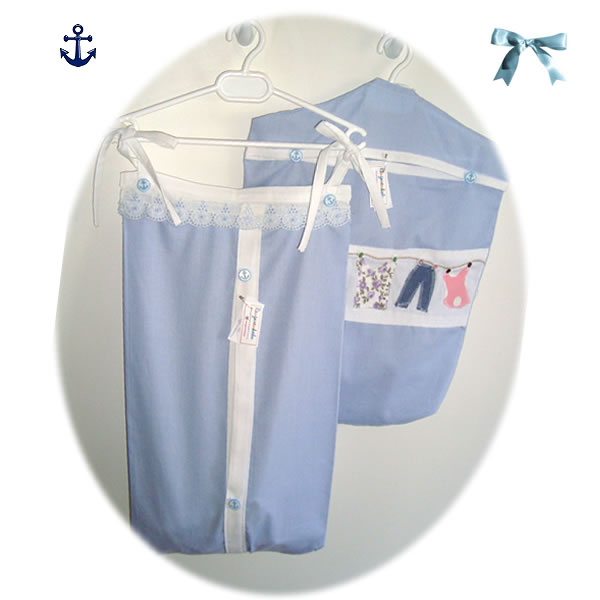 Rengarenkoku Hazır bez torbası ve kirli çamaşır torbasından oluşan