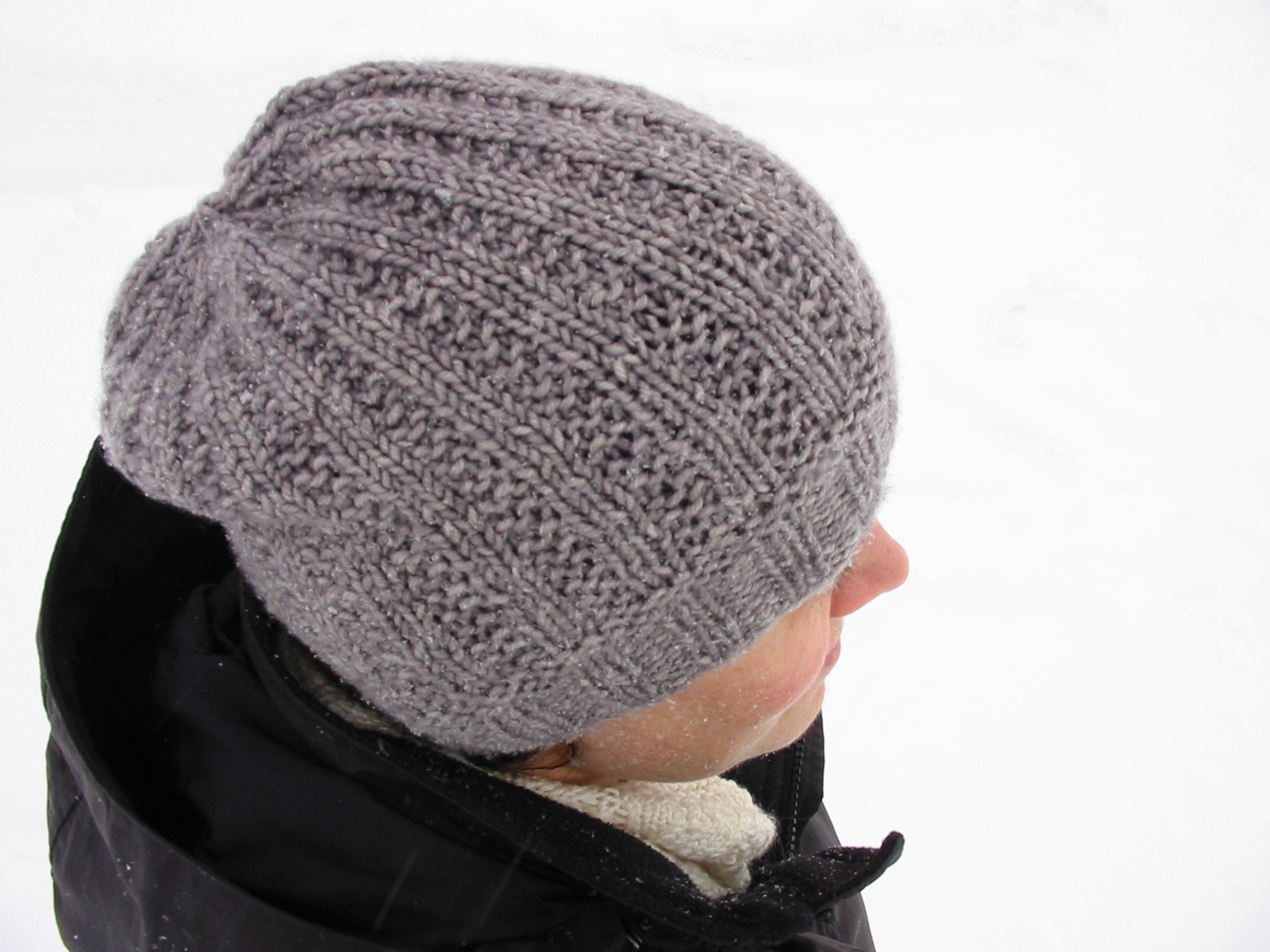 aran weight hat pattern
