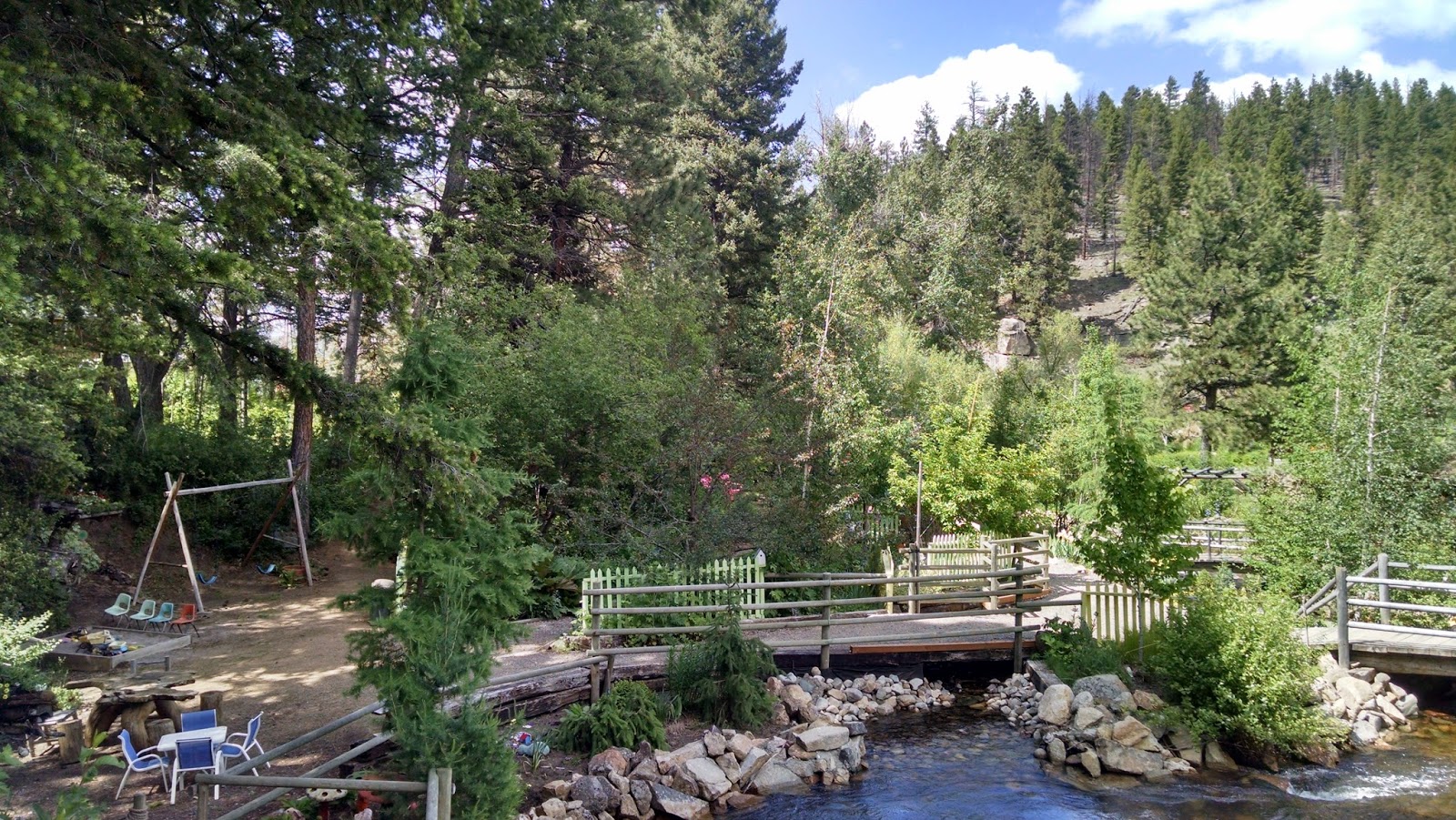 Running on Eddie Tizer Botanical Gardens Jefferson City Montana