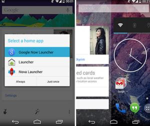 google now launcher avvio applicazioni now