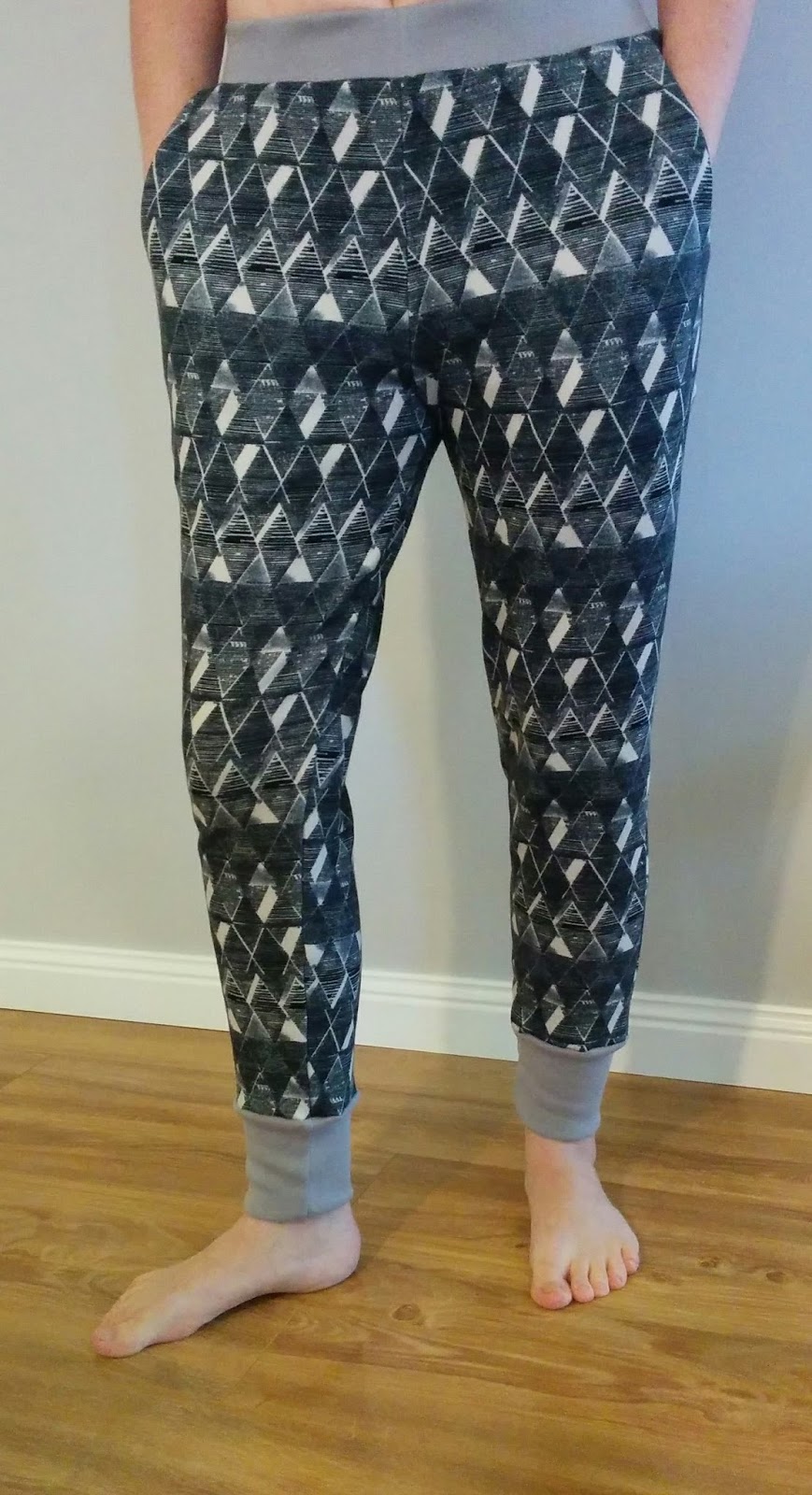 Sewing by Mrs L Tapered Tracksuit Pants FREE PDF PATTERN