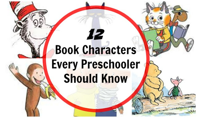 12 book characters for