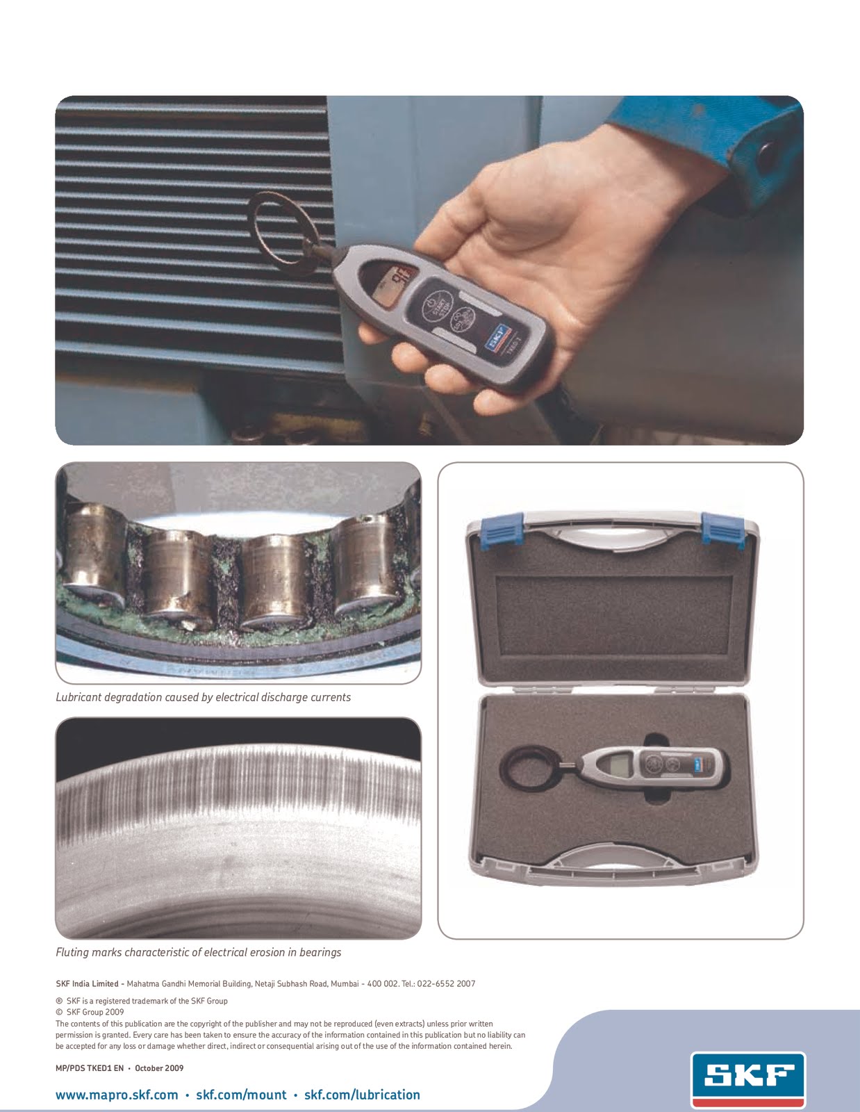RBC Bearings Pvt. Ltd SKF Electrical Discharge Detector Pen TKED 1