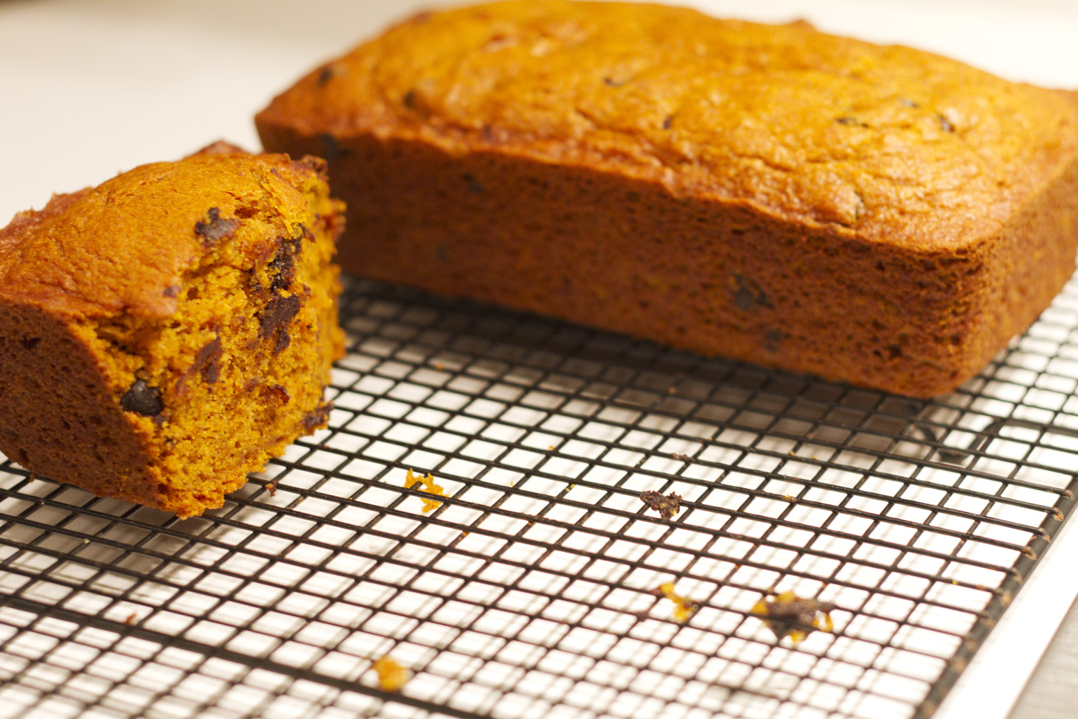 Talkin' Chow Playin' House Kneaders Pumpkin Chocolate Chip Bread