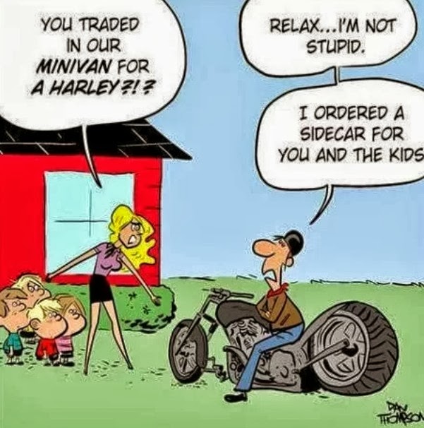 Motorcycle Helmets Joke of the Day