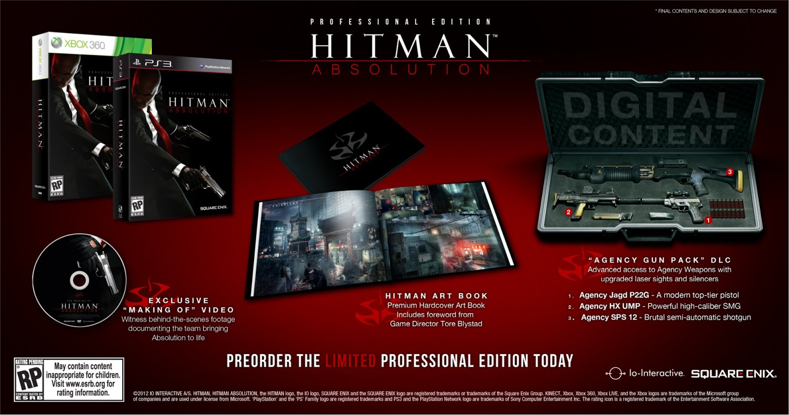 hitman absolution elite edition vs professional edition hitman absolution elite edition vs professional edition