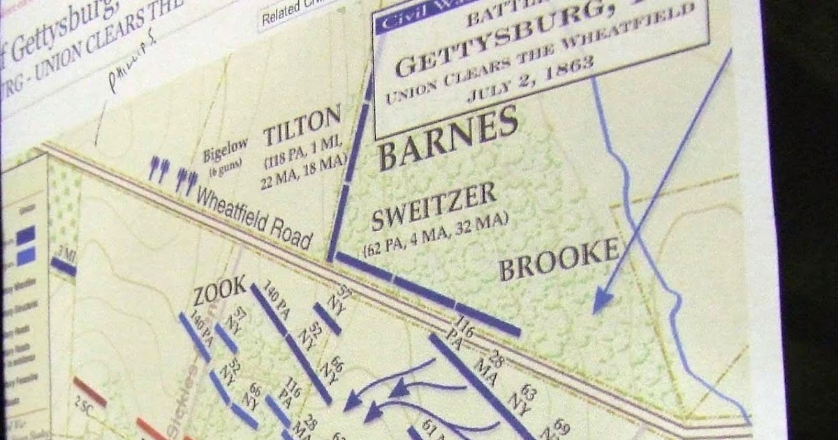 Gettysburg Game July 2 1863, the Union Clears the Wheatfield (October 2013)