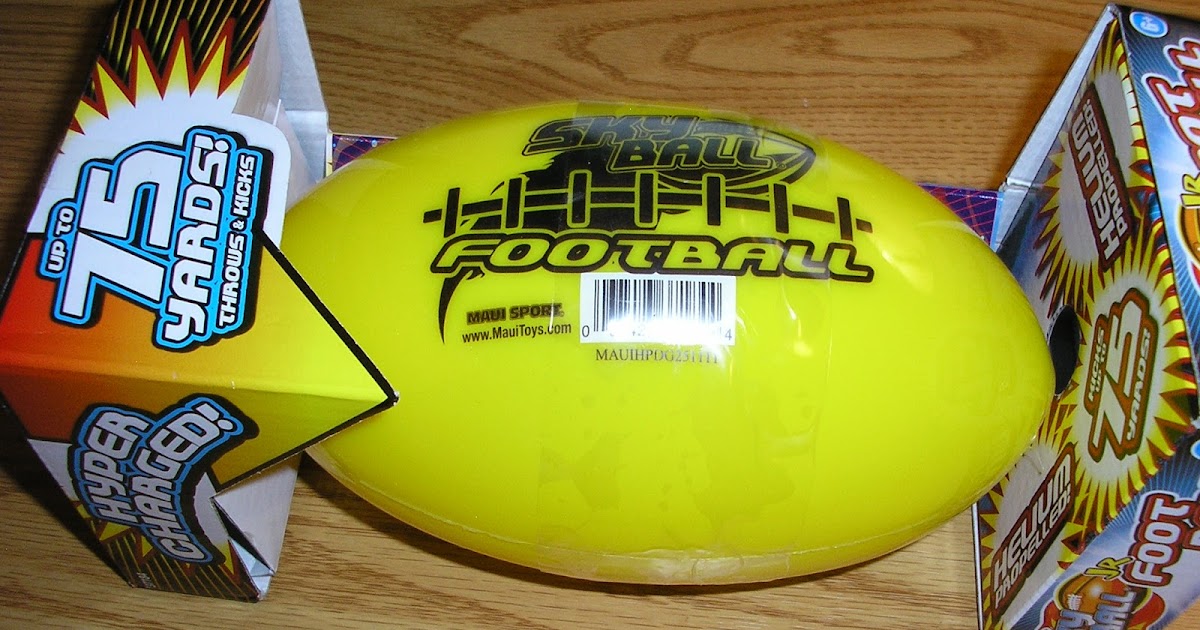 Missys Product Reviews SkyBall Football By Maui Toys