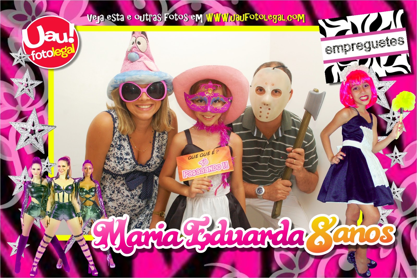 Uau Foto Legal Deixe Sua Festa Ainda Mais Divertida Uau Foto Legal Na Festa De 8 Anos De Maria Eduarda