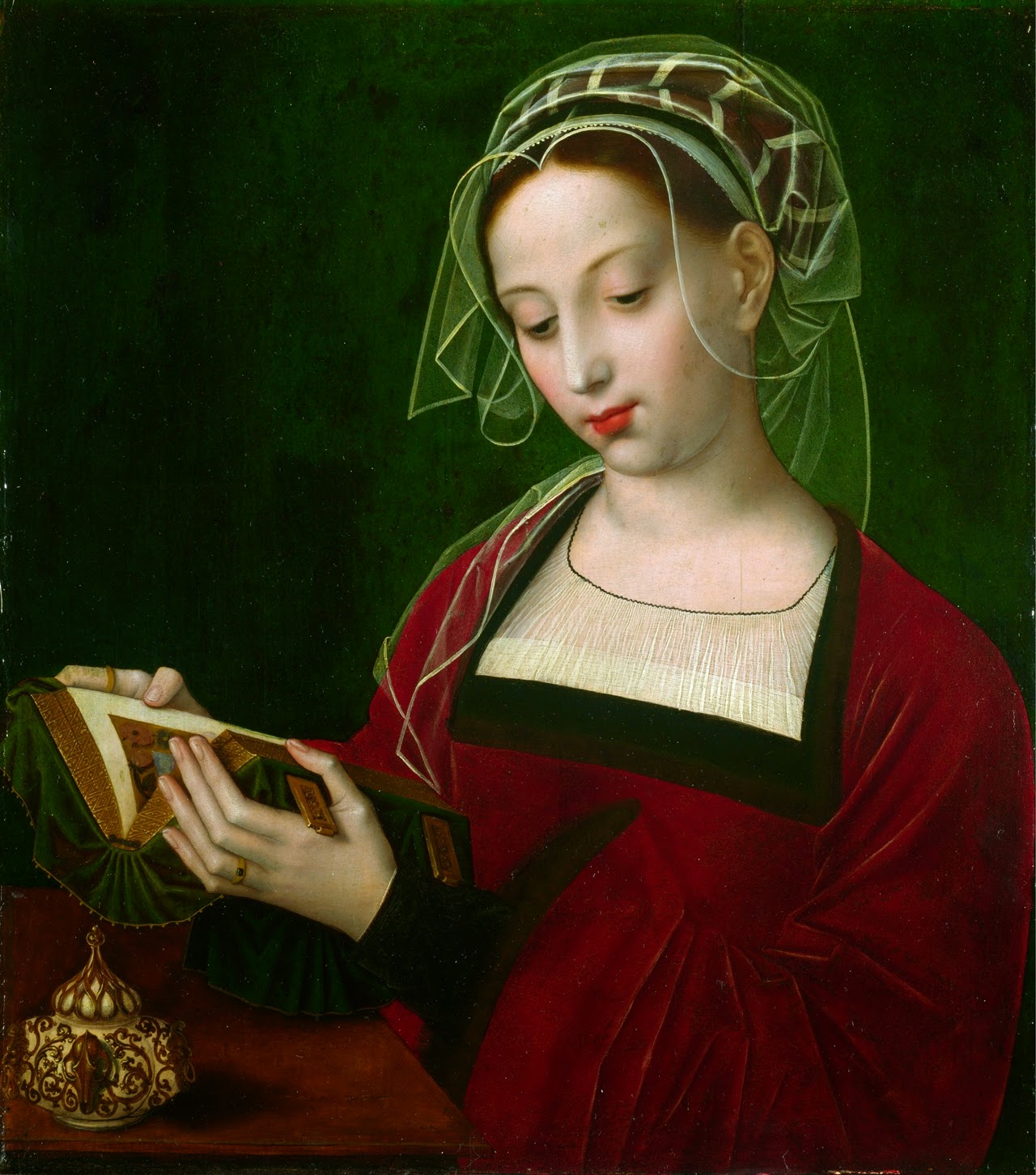Ambrosius+Benson+(1495-1500-1550)+-+The+Magdalen+Reading