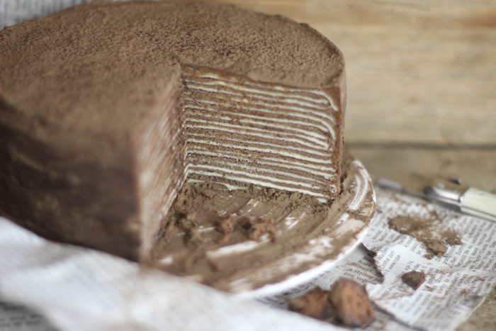 Amaretto Crepe Cake Amaretto Crepe Cake