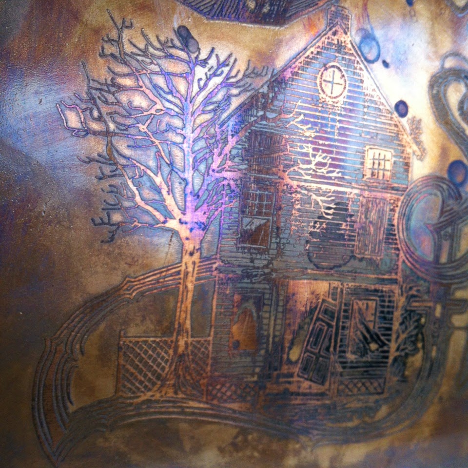 Inkymole Copper Gone The Etching