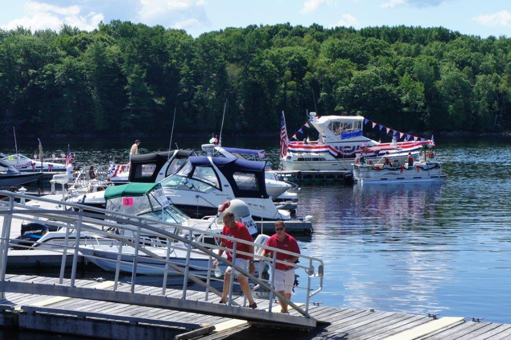 Floating Around Maine National Marina Day June 8, 2013 at Hamlin's Marina