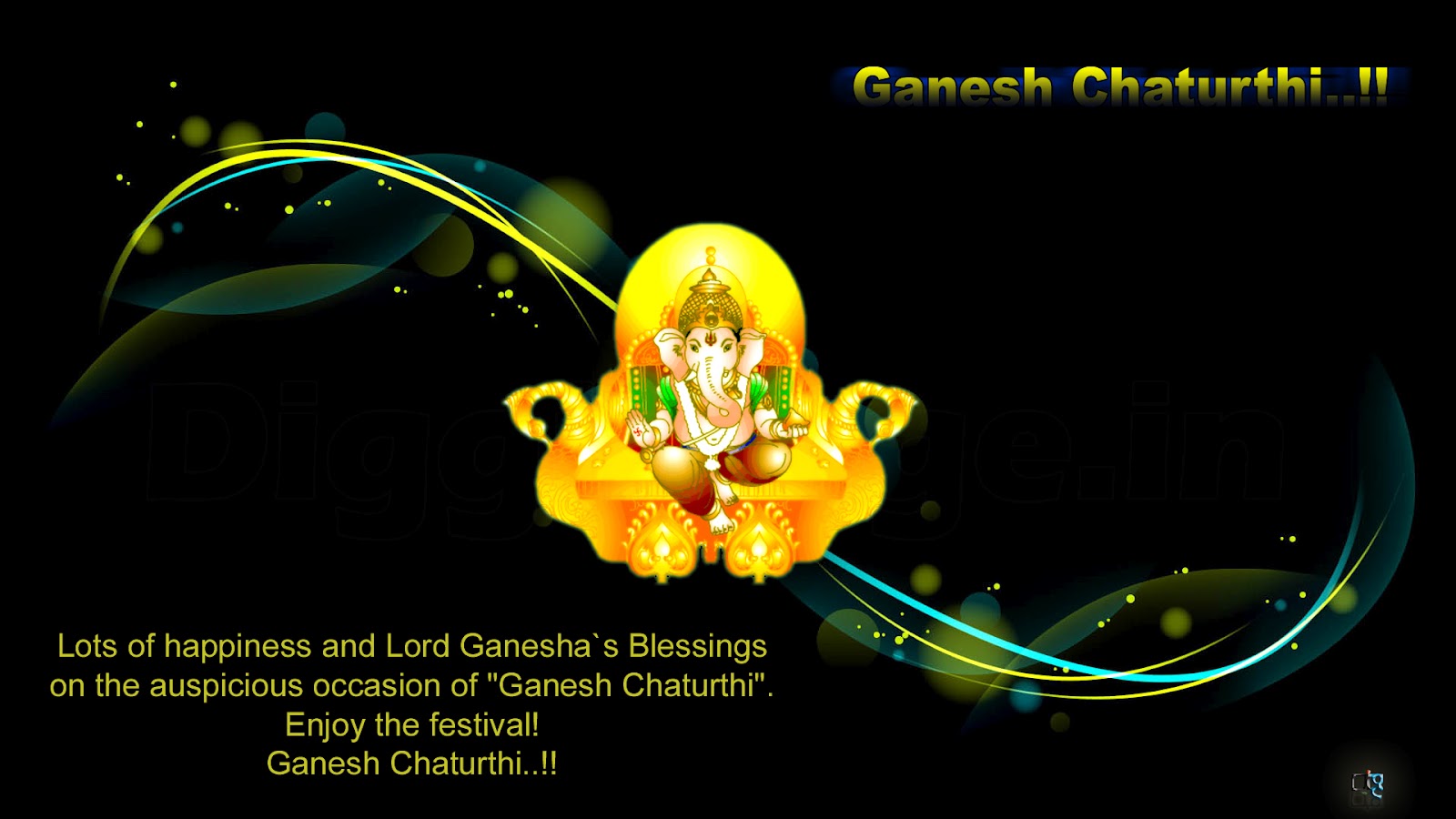Abstract Lord Ganesha