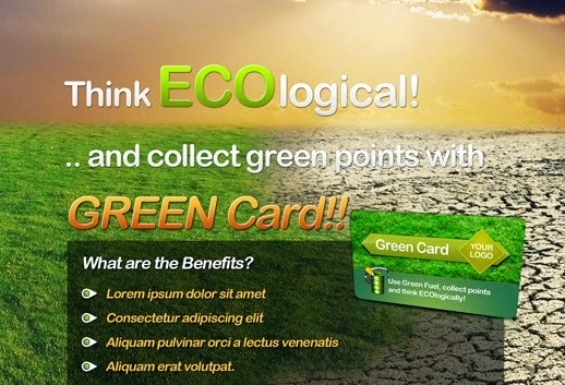 Eco Flyer & Bonus Card Eco Flyer & Bonus Card