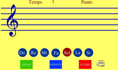 Juegos para aprender las notas musicales