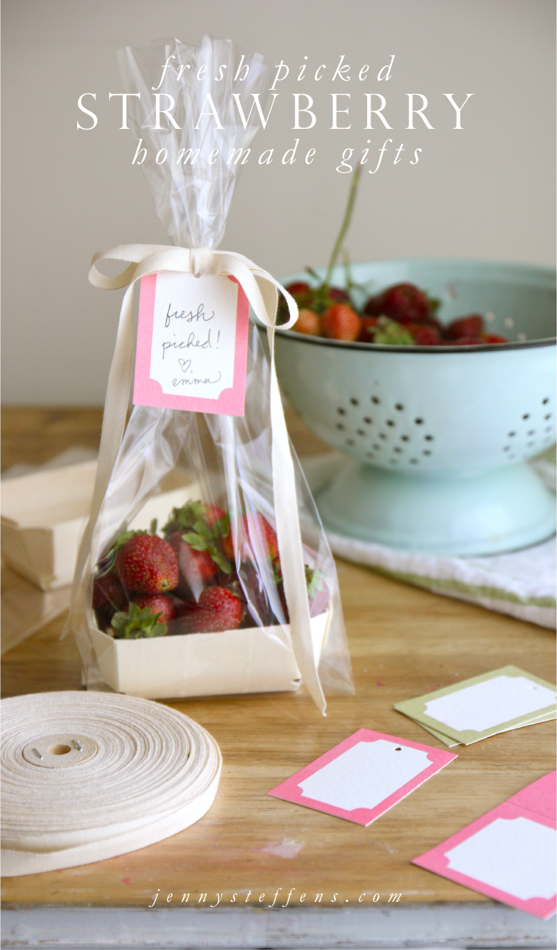 Jenny Steffens Hobick Easy Strawberry Gifts for Friends Our Trip to