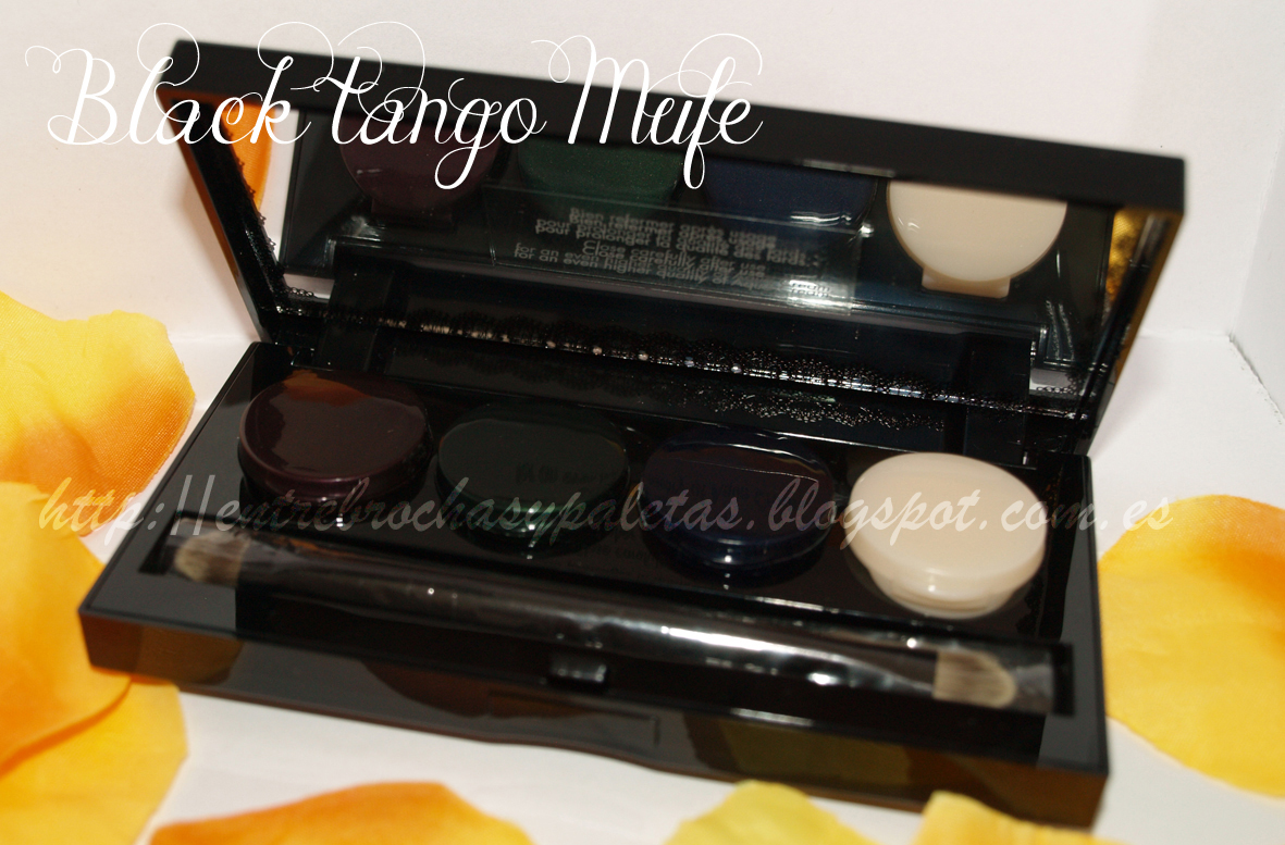 Black tango de Make up forever y vídeo de compras Entre brochas y