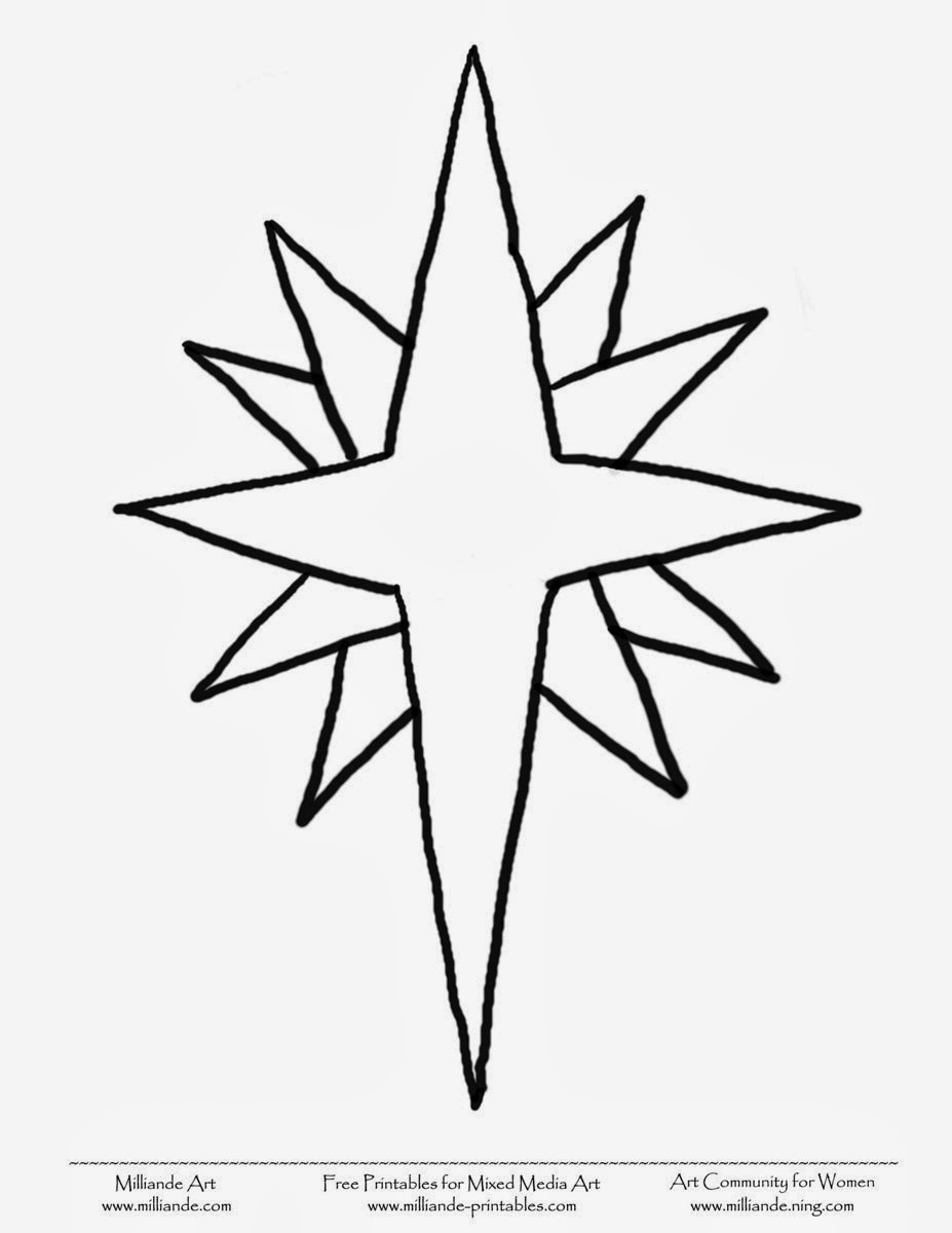 Pintando e Colorindo : Desenhos de Estrelas de Natal para Colorir,estrela  de Natal