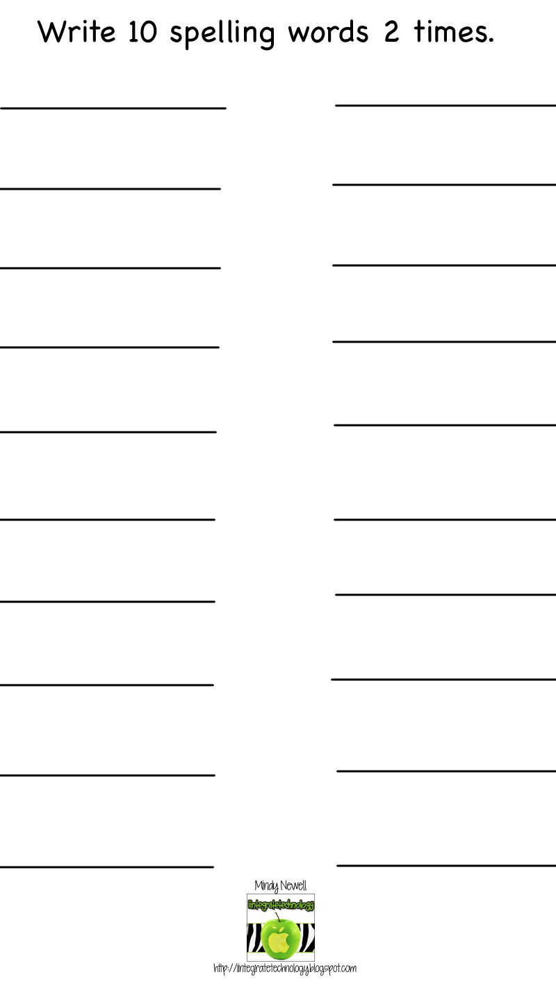 Technology Tailgate SpellingCity App & FREE iPod/iPad Direction