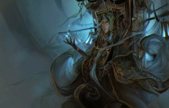 As ilustrações de fantasia sombria de Lena Richards Helen Rusovich aka Lena Richards oione deviantart ilustrações fantasia sombria