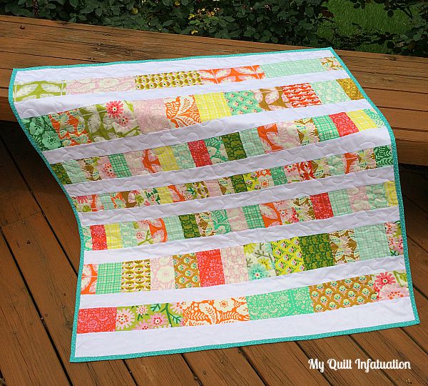My Quilt Infatuation Clementine Baby Quilt