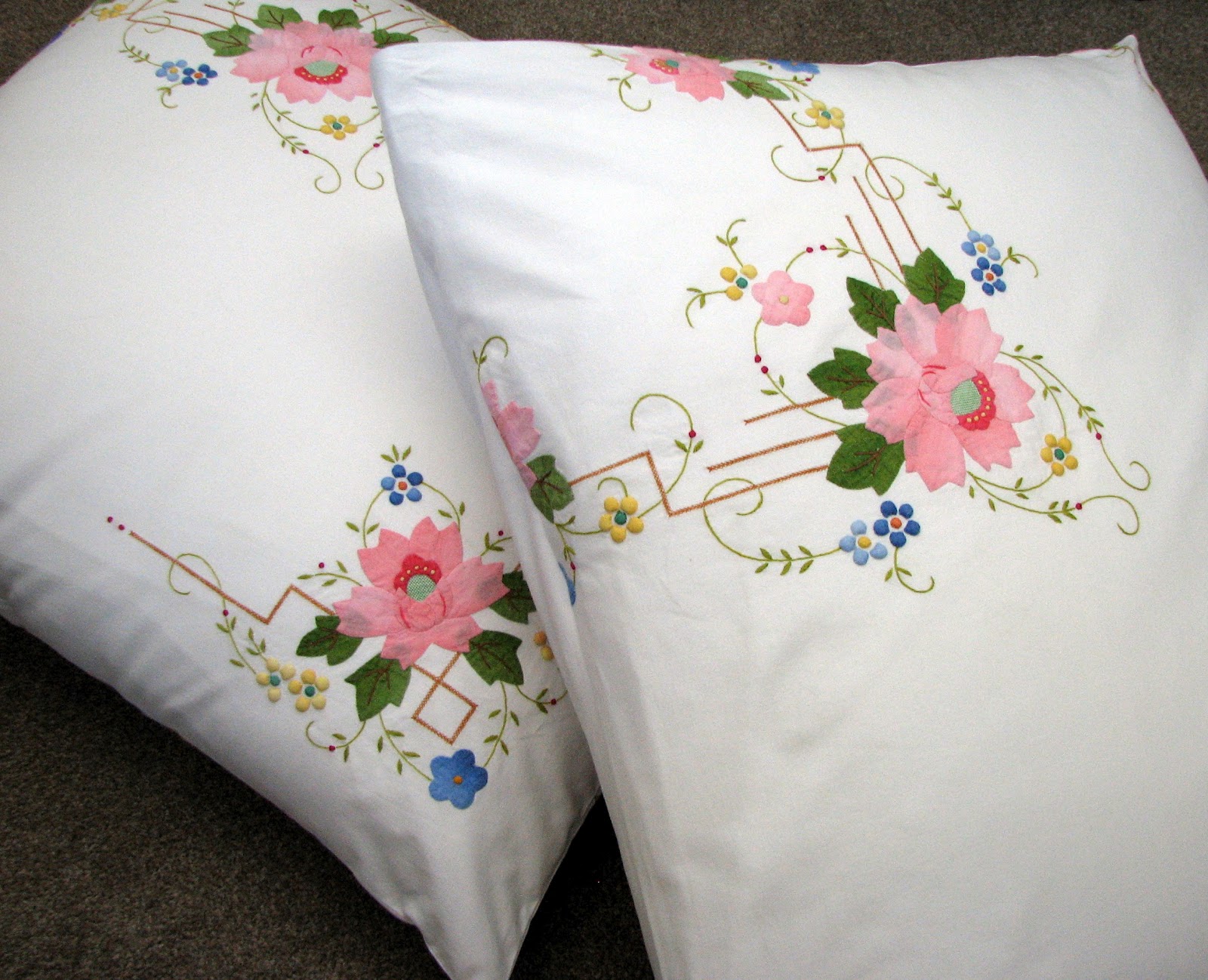 Plain Jane Creations Vintage pillows