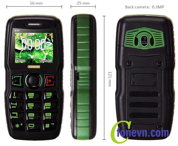 Điện thoại B30 pin khủng, sạc pin cho điện thoại khác giá rẻ nhất Dien+thoai+admet+B30+pin+khung+%286%29