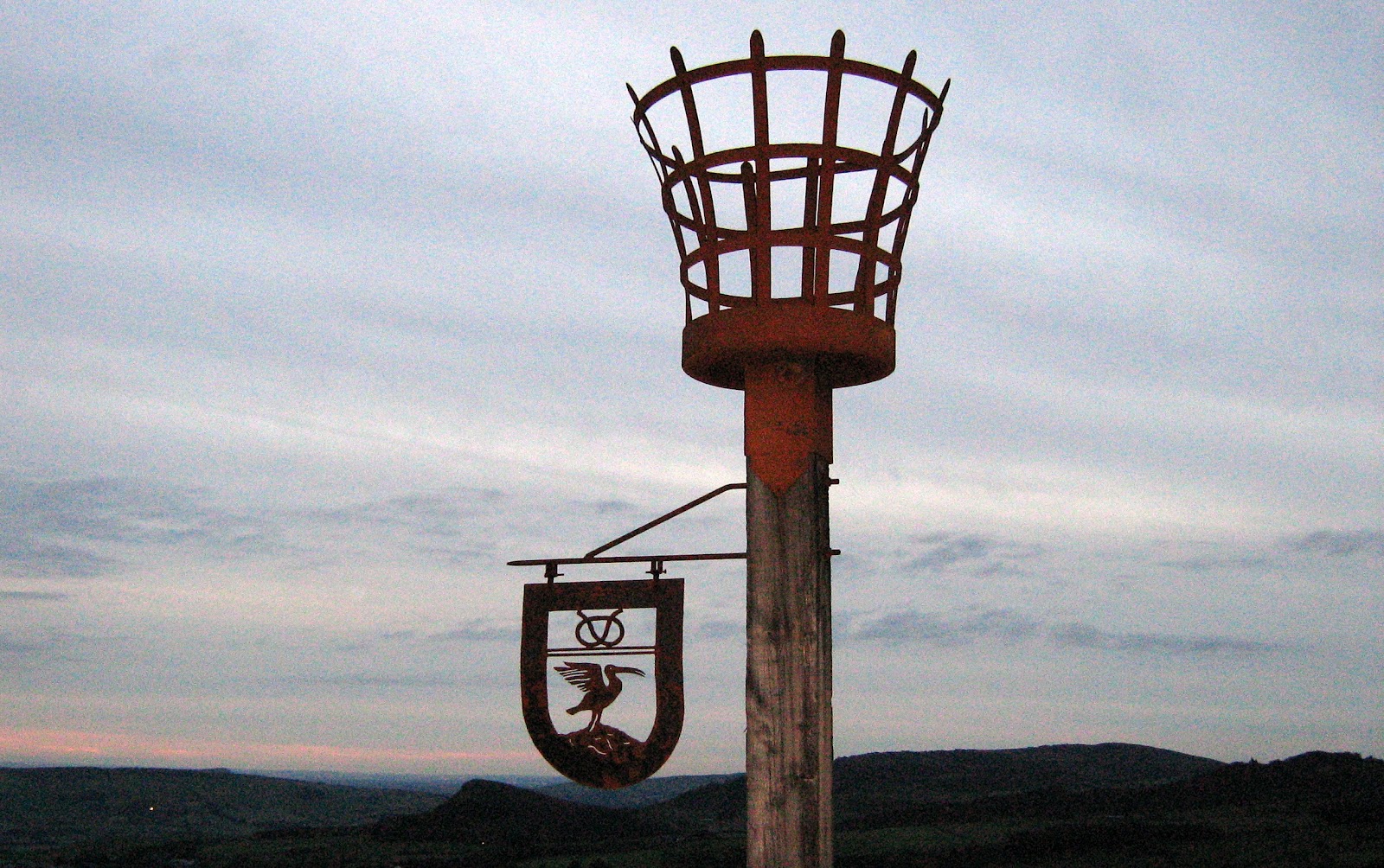 Staffordshire Photo Beacon over the hills