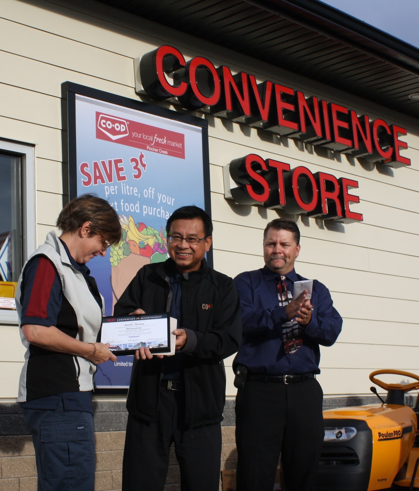 Pincher Creek Voice Coop CStore and Gas Bar Grand Opening