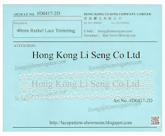 Rashel Lace Trimming Supplier - Hong Kong Li Seng Co Ltd