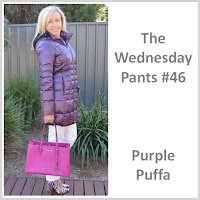 Sydney Fashion Hunter - The Wednesday Pants #46 - Purple Puffa