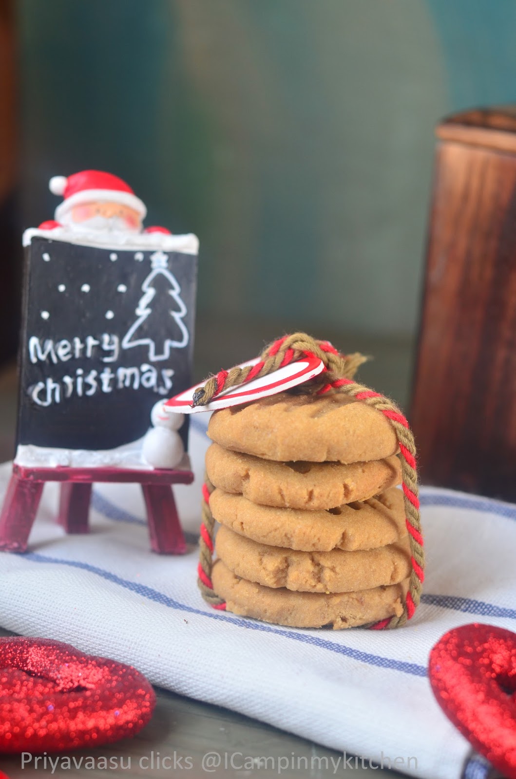 Eggless Whole Wheat Coffee cookies I Camp in my Kitchen