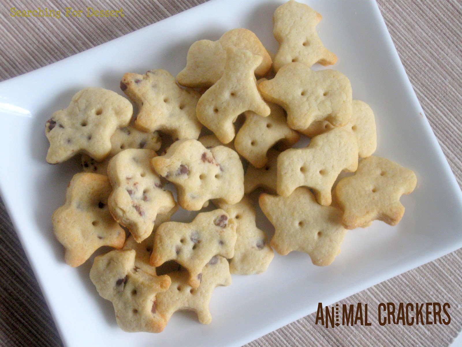 Animal Crackers Searching for Dessert