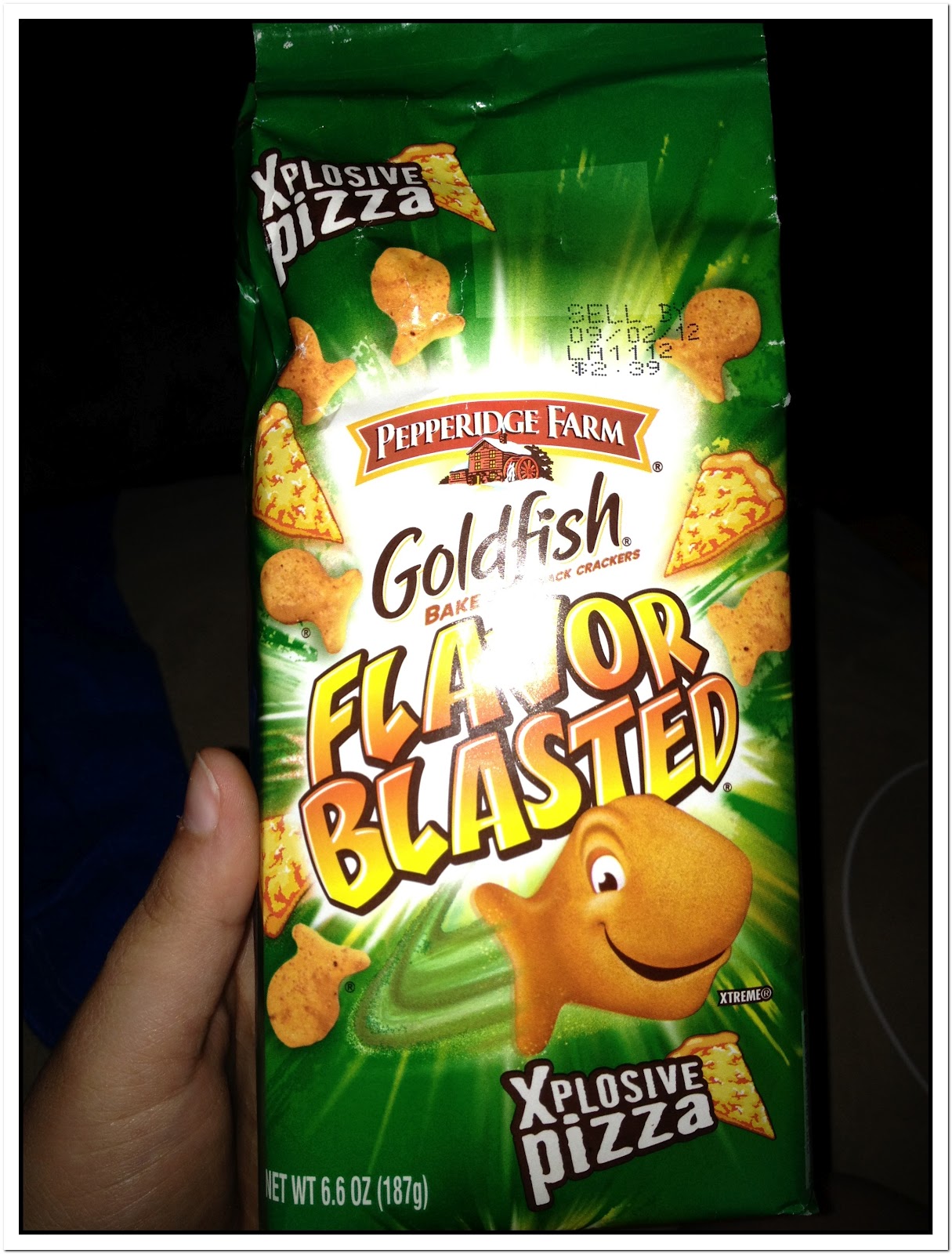 pizza flavored goldfish