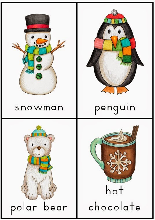 Making and Writing Winter Sentences for Kindergarten {vocab & sentence work} Making and Writing Winter Sentences for Kindergarten {vocab & sentence work}