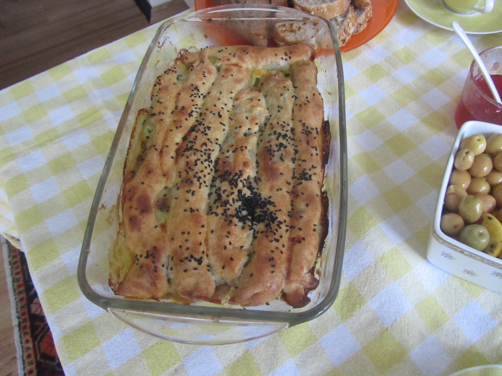 dost güncesi Tam Buğday Unuyla Yapılmış Ispanaklı Açma Börek&hellip;.