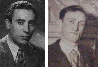 Los ajedrecistas Miquel Albareda y Jacobo Bolbochán