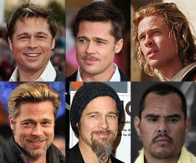 Brad Pitt through the ages