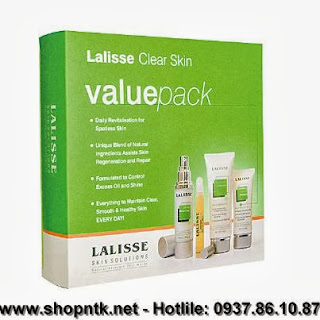 Lalisse Clear Skin Value pack - Bộ dưỡng da, trị mụn dành cho trường hợp nhẹ (Bộ