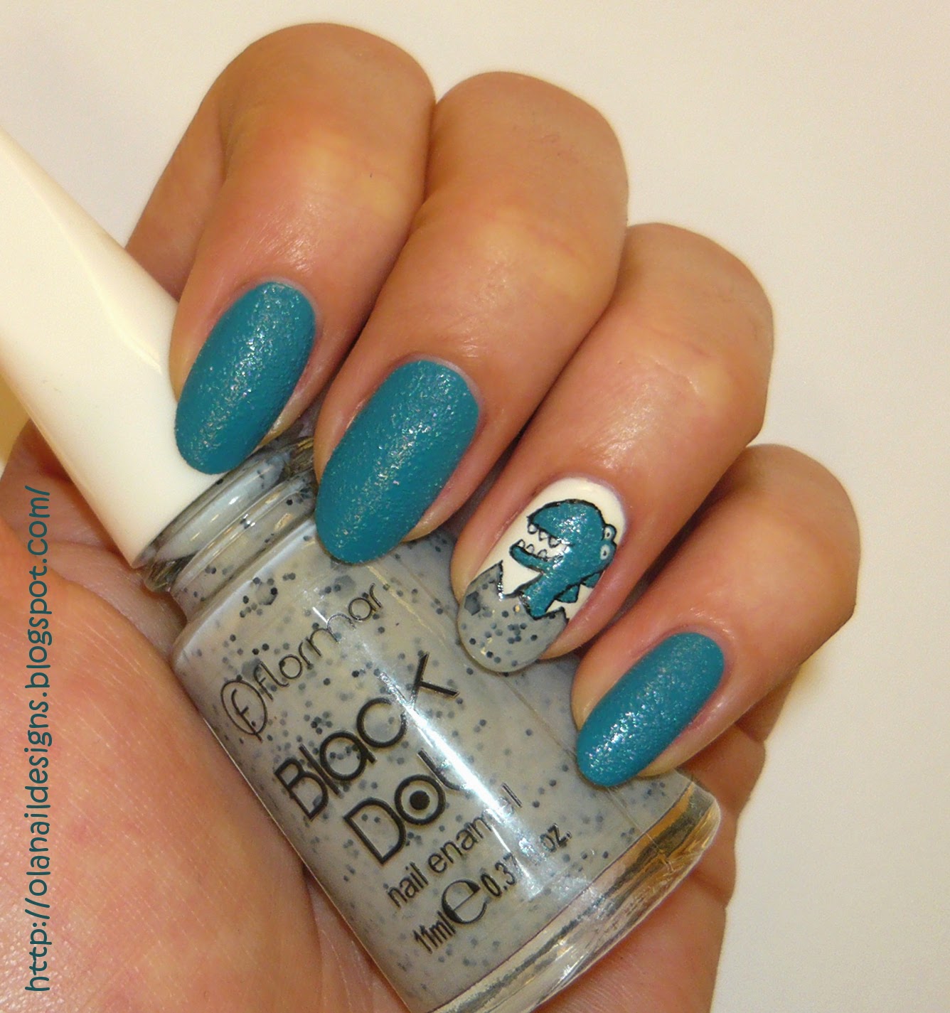 Ola nail designs dinozaur