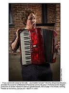 Actually had to learn the Accordian for this show.