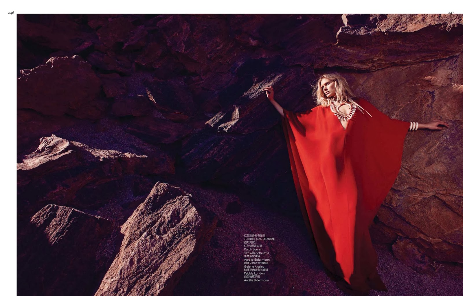Iselin Steiro Vogue China Magazine Photoshoot February 2014 Magazine Photoshoot : Iselin Steiro Photoshoot For Vogue Magazine China February 2014 Issue