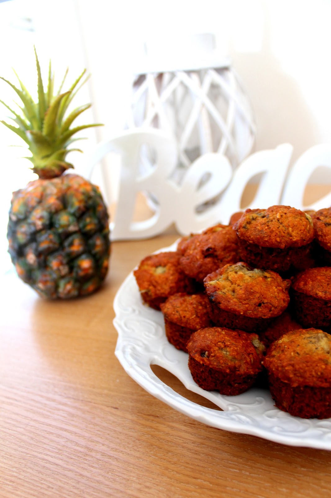 Dairy and Egg Free Banana Muffins and a Vegie Patch Make Over Desire