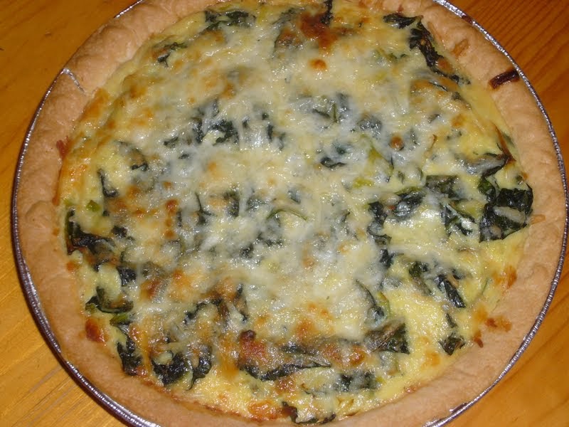 Kitchen Sink Diaries Green Vegetable & Cheese Quiche