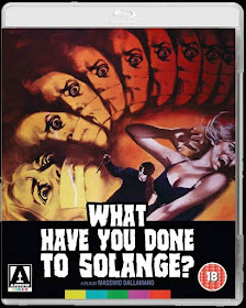 What Have You Done to Solange? Blu-ray cover