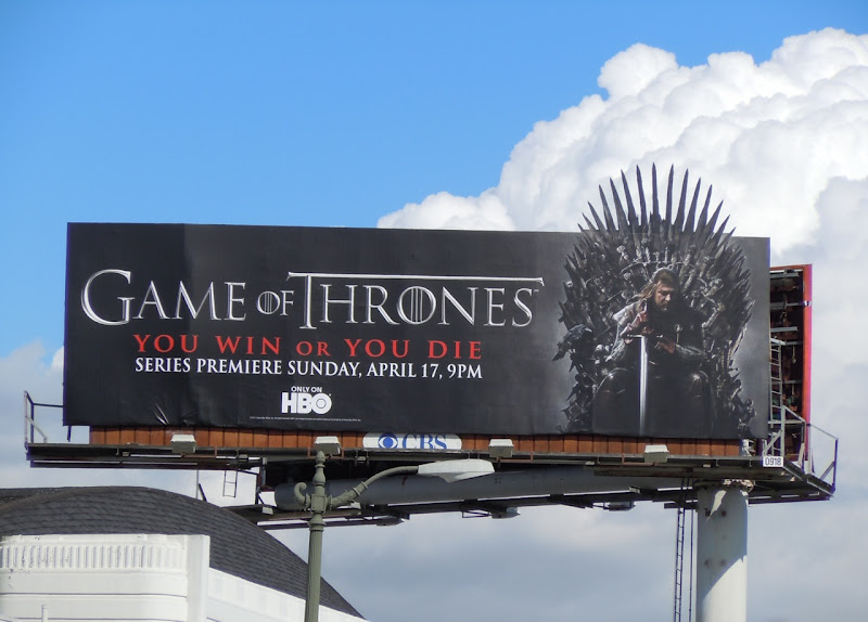 Game of Thrones HBO billboard