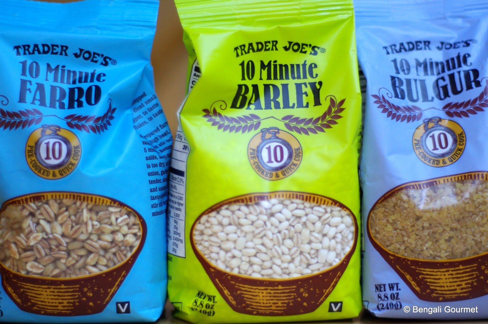 The Bengali Gourmet's Blog Exploring Alternative Grains
