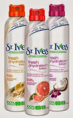 St Ives Hydration Sprays