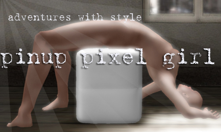 Pin Up Pixel Girl